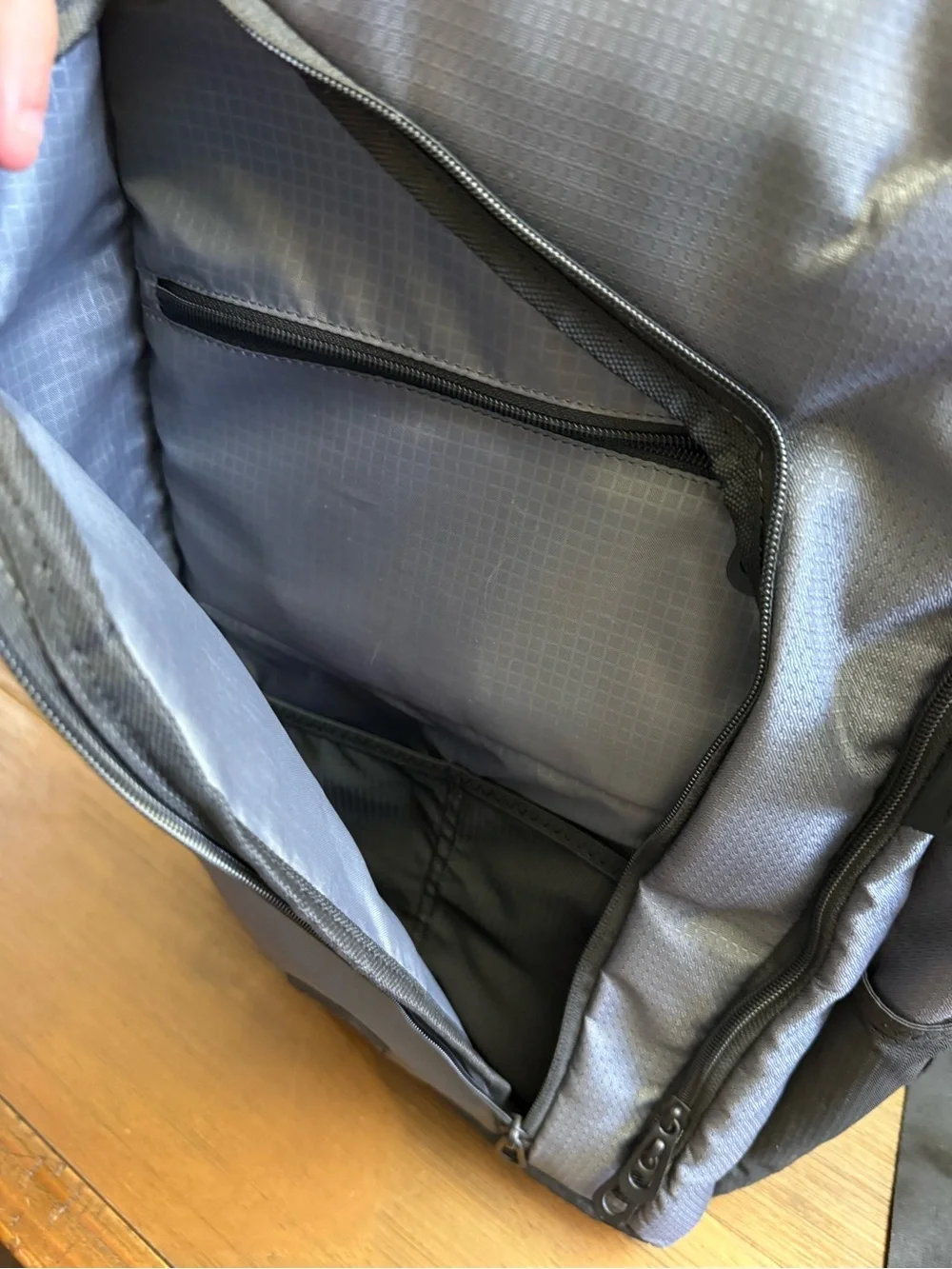 EBags Gray Urban Tech Backpack with Organized Compartments